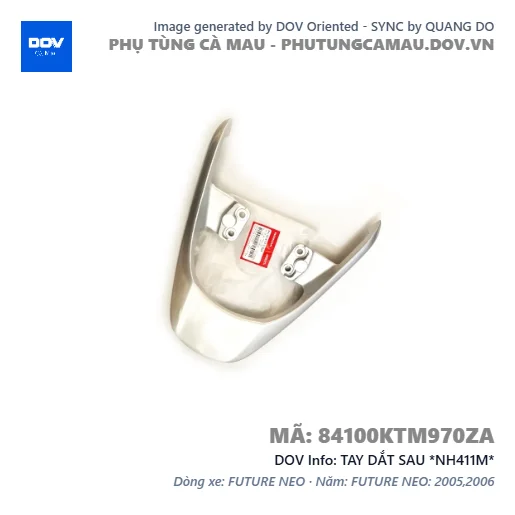 TAY DẮT SAU *NH411M* — 84100KTM970ZA