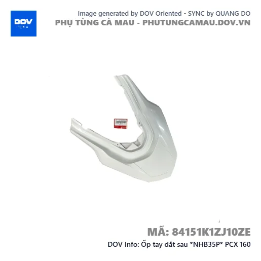Ốp tay dắt sau *NHB35P* PCX 160 — 84151K1ZJ10ZE