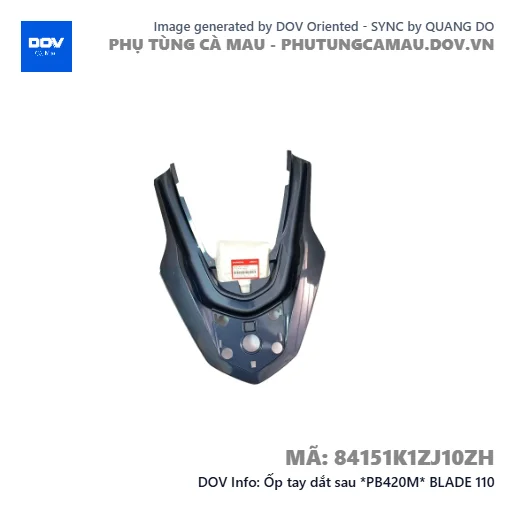 Ốp tay dắt sau *PB420M* BLADE 110 — 84151K1ZJ10ZH