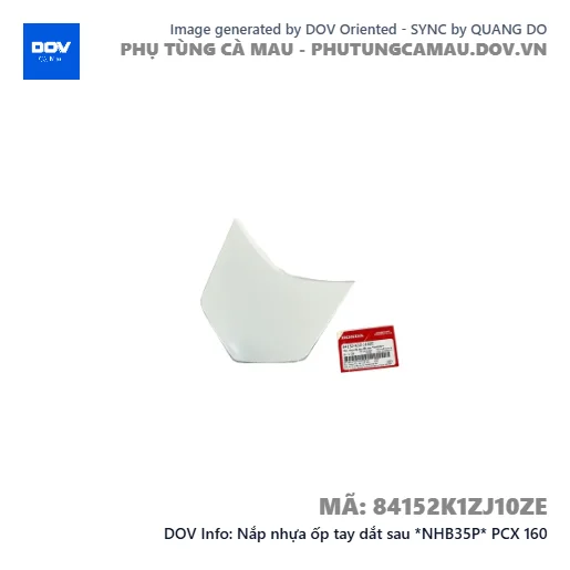 Nắp nhựa ốp tay dắt sau *NHB35P* PCX 160 — 84152K1ZJ10ZE