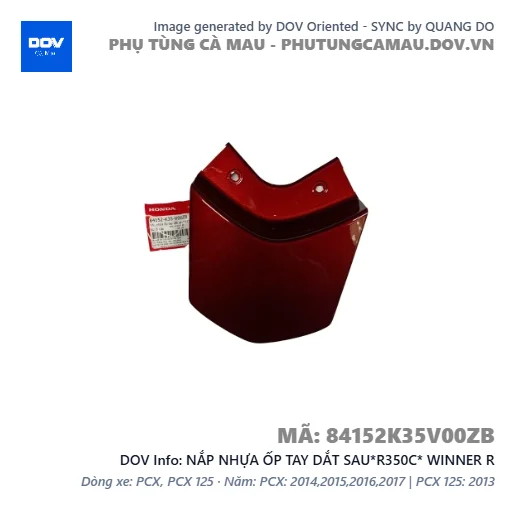 NẮP NHỰA ỐP TAY DẮT SAU*R350C* WINNER R — 84152K35V00ZB