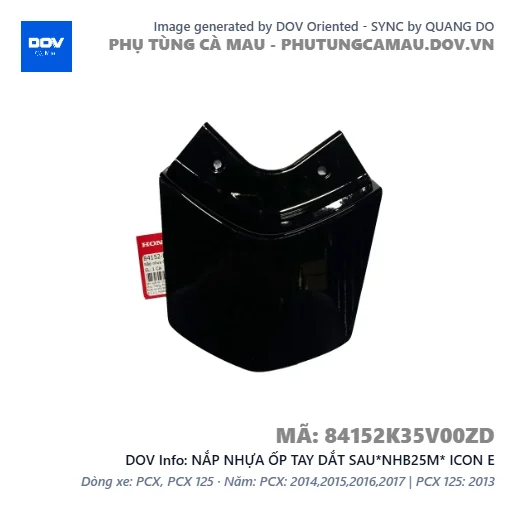NẮP NHỰA ỐP TAY DẮT SAU*NHB25M* ICON E — 84152K35V00ZD