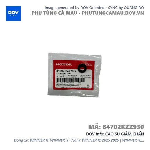 CAO SU GIẢM CHẤN  — 84702KZZ930