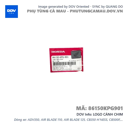 LOGO CÁNH CHIM  — 86150KPG901