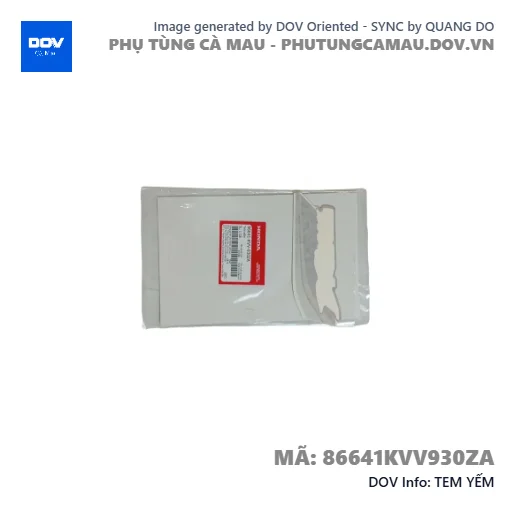 TEM YẾM  — 86641KVV930ZA