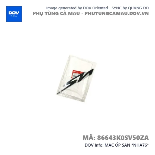 MÁC ỐP SÀN *NHA76*  — 86643K0SV50ZA
