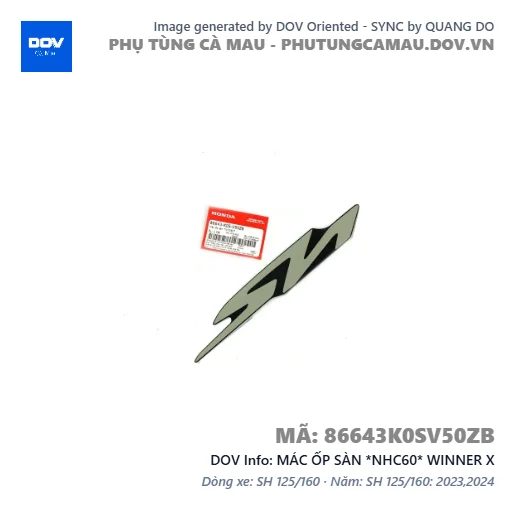 MÁC ỐP SÀN *NHC60* WINNER X — 86643K0SV50ZB