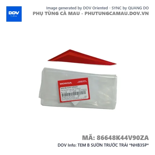 TEM B SƯỜN TRƯỚC TRÁI *NHB35P*  — 86648K44V90ZA