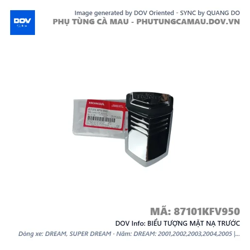 BIỂU TƯỢNG MẶT NẠ TRƯỚC — 87101KFV950