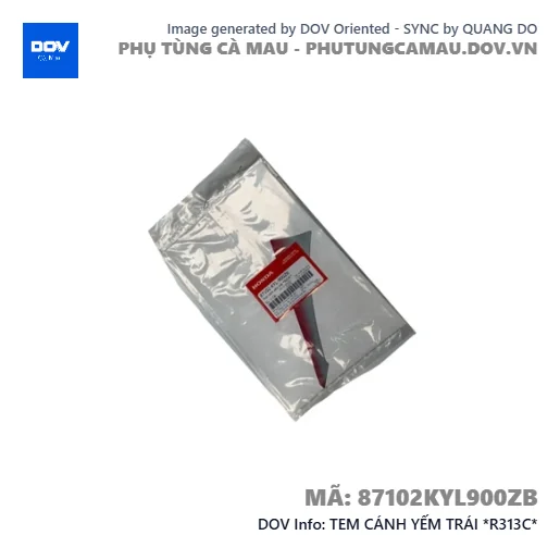 TEM CÁNH YẾM TRÁI *R313C*  — 87102KYL900ZB
