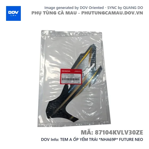 TEM A ỐP YẾM TRÁI *NHA69P* FUTURE NEO — 87104KVLV30ZE