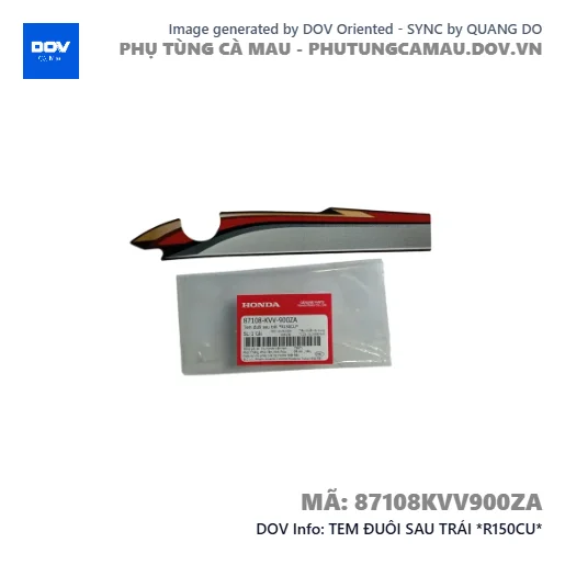 TEM ĐUÔI SAU TRÁI *R150CU*  — 87108KVV900ZA
