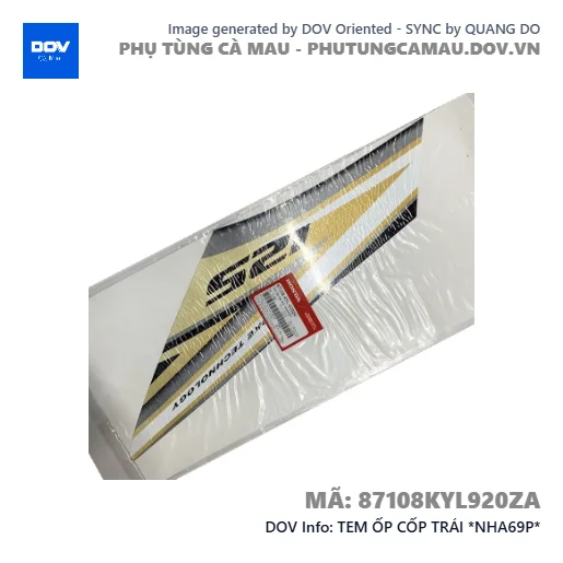 TEM ỐP CỐP TRÁI *NHA69P*  — 87108KYL920ZA
