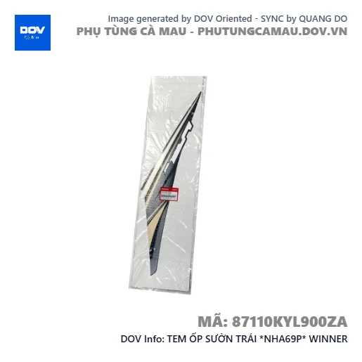 TEM ỐP SƯỜN TRÁI *NHA69P* WINNER — 87110KYL900ZA