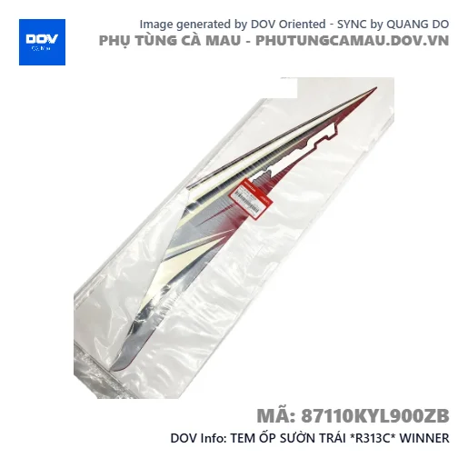TEM ỐP SƯỜN TRÁI *R313C* WINNER — 87110KYL900ZB