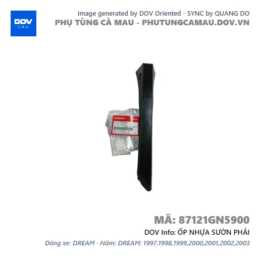 ỐP NHỰA SƯỜN PHẢI — 87121GN5900