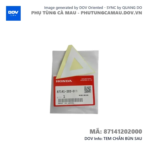 TEM CHẮN BÙN SAU — 87141202000