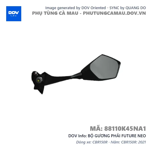 BỘ GƯƠNG PHẢI FUTURE NEO — 88110K45NA1