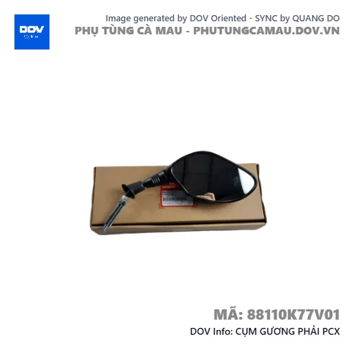 CỤM GƯƠNG PHẢI PCX — 88110K77V01