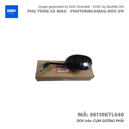 CỤM GƯƠNG PHẢI  — 88110KTL640