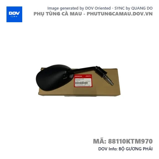 BỘ GƯƠNG PHẢI  — 88110KTM970