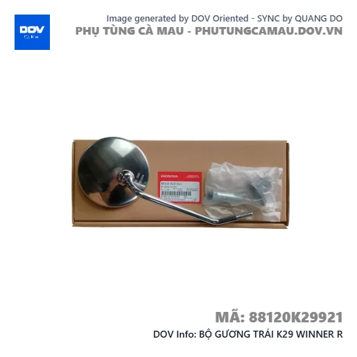 BỘ GƯƠNG TRÁI K29 WINNER R — 88120K29921