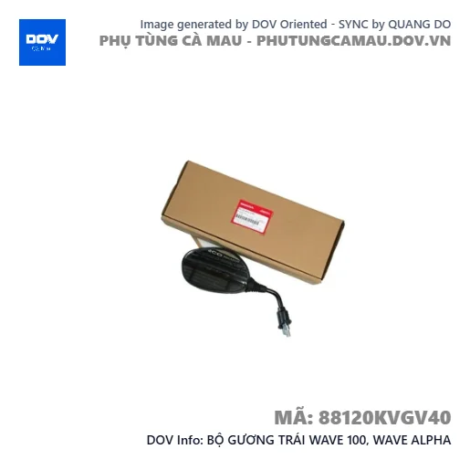 BỘ GƯƠNG TRÁI WAVE 100, WAVE ALPHA — 88120KVGV40
