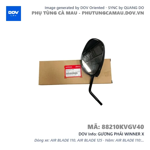 GƯƠNG PHẢI WINNER X — 88210KVGV40