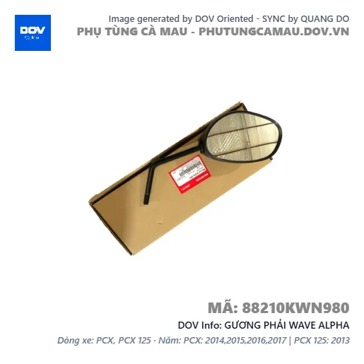GƯƠNG PHẢI WAVE ALPHA — 88210KWN980