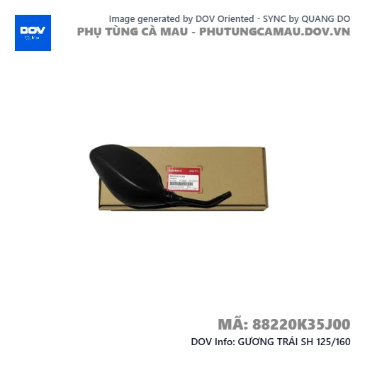GƯƠNG TRÁI SH 125/160 — 88220K35J00