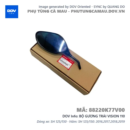 BỘ GƯƠNG TRÁI VISION 110 — 88220K77V00