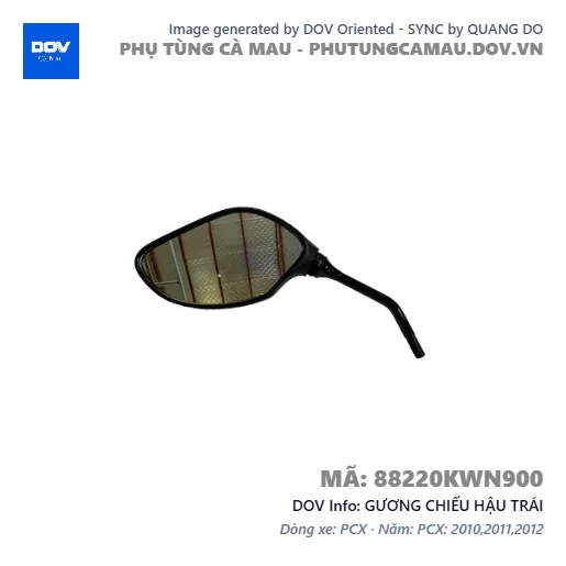 GƯƠNG CHIẾU HẬU TRÁI  — 88220KWN900