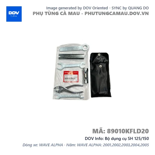 Bộ dụng cụ SH 125/150 — 89010KFLD20