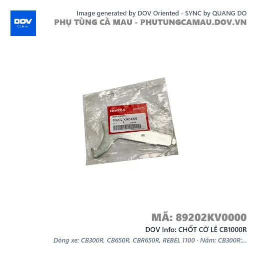 CHỐT CỜ LÊ CB1000R — 89202KV0000