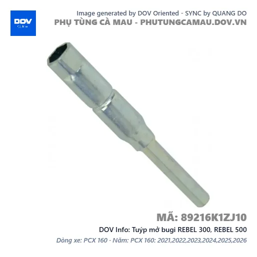 Tuýp mở bugi REBEL 300, REBEL 500 — 89216K1ZJ10