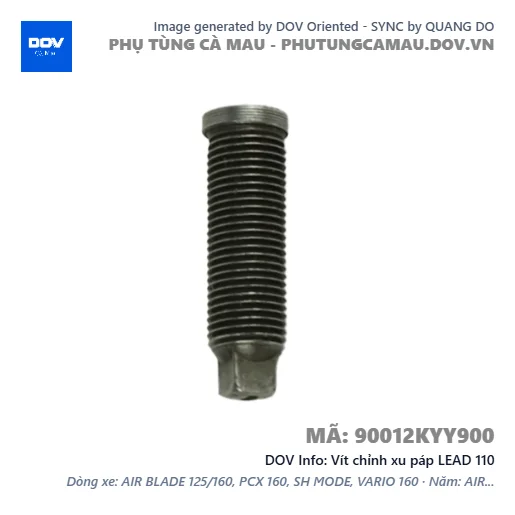 Vít chỉnh xu páp LEAD 110 — 90012KYY900