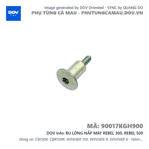 BU LÔNG NẮP MÁY REBEL 300, REBEL 500 — 90017KGH900