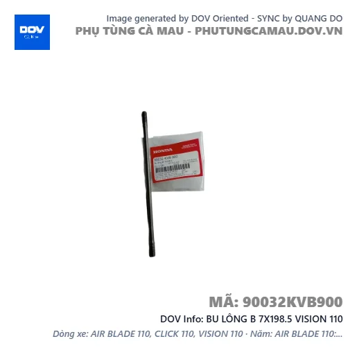 BU LÔNG B 7X198.5 VISION 110 — 90032KVB900