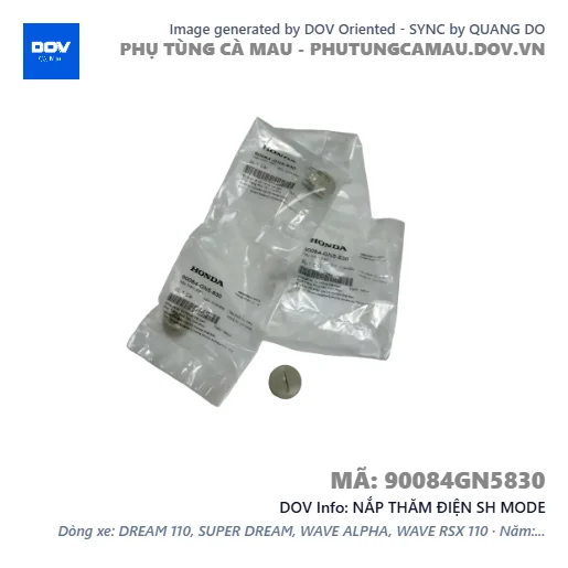 NẮP THĂM ĐIỆN SH MODE — 90084GN5830