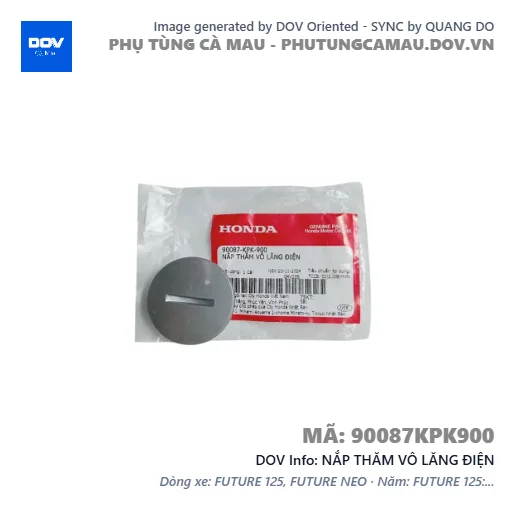 NẮP THĂM VÔ LĂNG ĐIỆN  — 90087KPK900