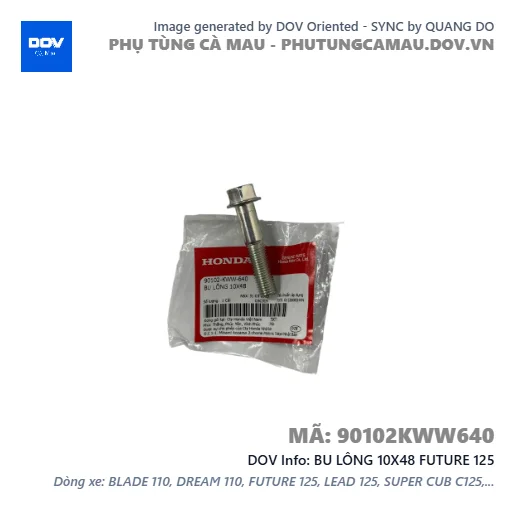 BU LÔNG 10X48 FUTURE 125 — 90102KWW640
