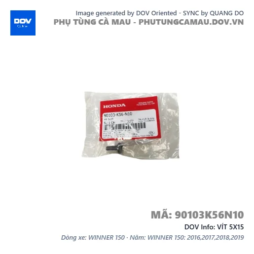 VÍT 5X15  — 90103K56N10