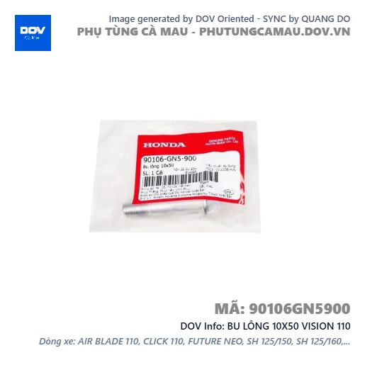 BU LÔNG 10X50 VISION 110 — 90106GN5900