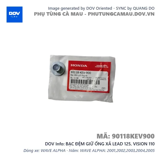 BẠC ĐỆM GIỮ ỐNG XẢ LEAD 125, VISION 110 — 90118KEV900