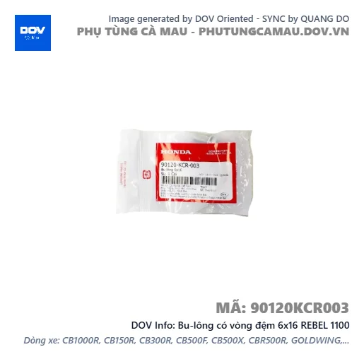 Bu-lông có vòng đệm 6x16 REBEL 1100 — 90120KCR003