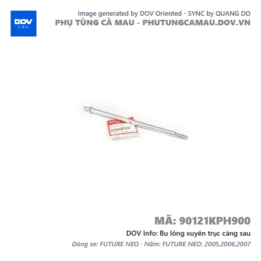 Bu lông xuyên trục càng sau — 90121KPH900