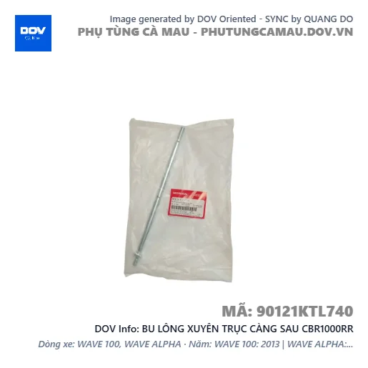 BU LÔNG XUYÊN TRỤC CÀNG SAU CBR1000RR — 90121KTL740