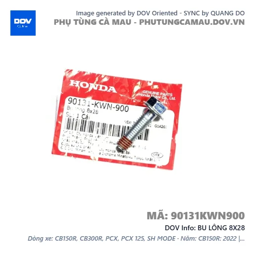 BU LÔNG 8X28  — 90131KWN900