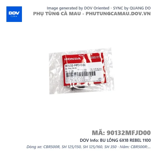 BU LÔNG 6X18 REBEL 1100 — 90132MFJD00