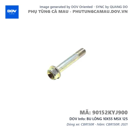 BU LÔNG 10X55 MSX 125 — 90152KYJ900